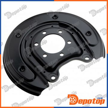 Déflecteur, disque de frein arrière pour MITSUBISHI | HTO-MS-005, MR955265